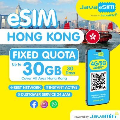 eSIM Hongkong Quota Plan