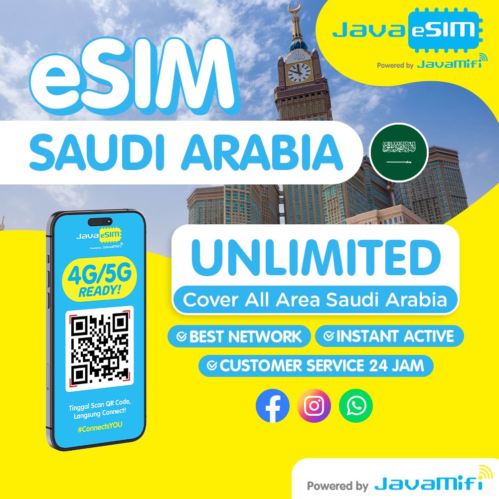 eSIM Saudi Arabia Unlimited