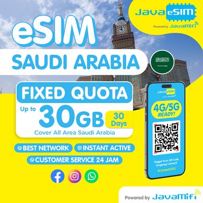 eSIM Saudi Arabia Quota Plan