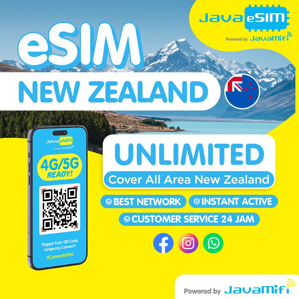 eSIM New Zealand Unlimited