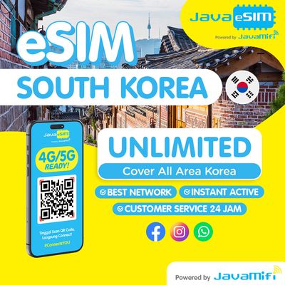 eSIM South Korea Unlimited