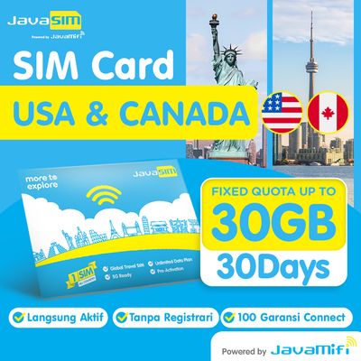 SIM card USA Canada Quota Plan