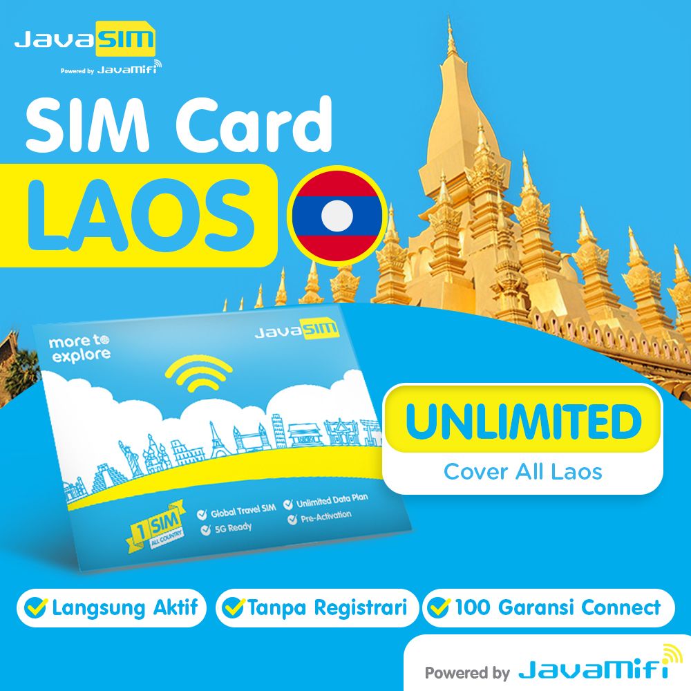 SIM card Laos Unlimited