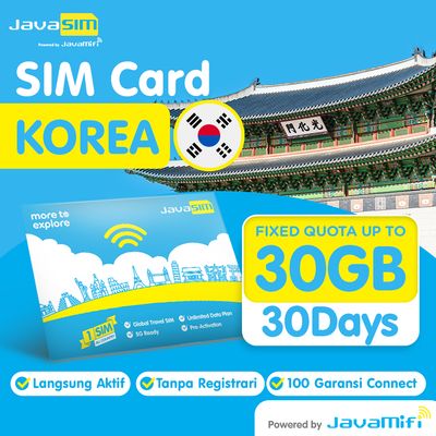 SIM card Korea Quota Plan
