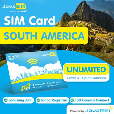 SIM card South America Unlimited