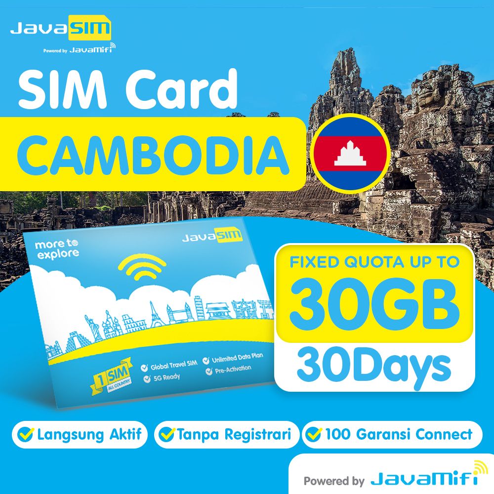 SIM card Cambodia Quota Plan