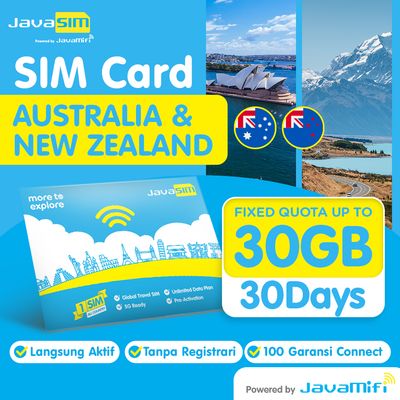 SIM card Australia New Zealand Quota Plan