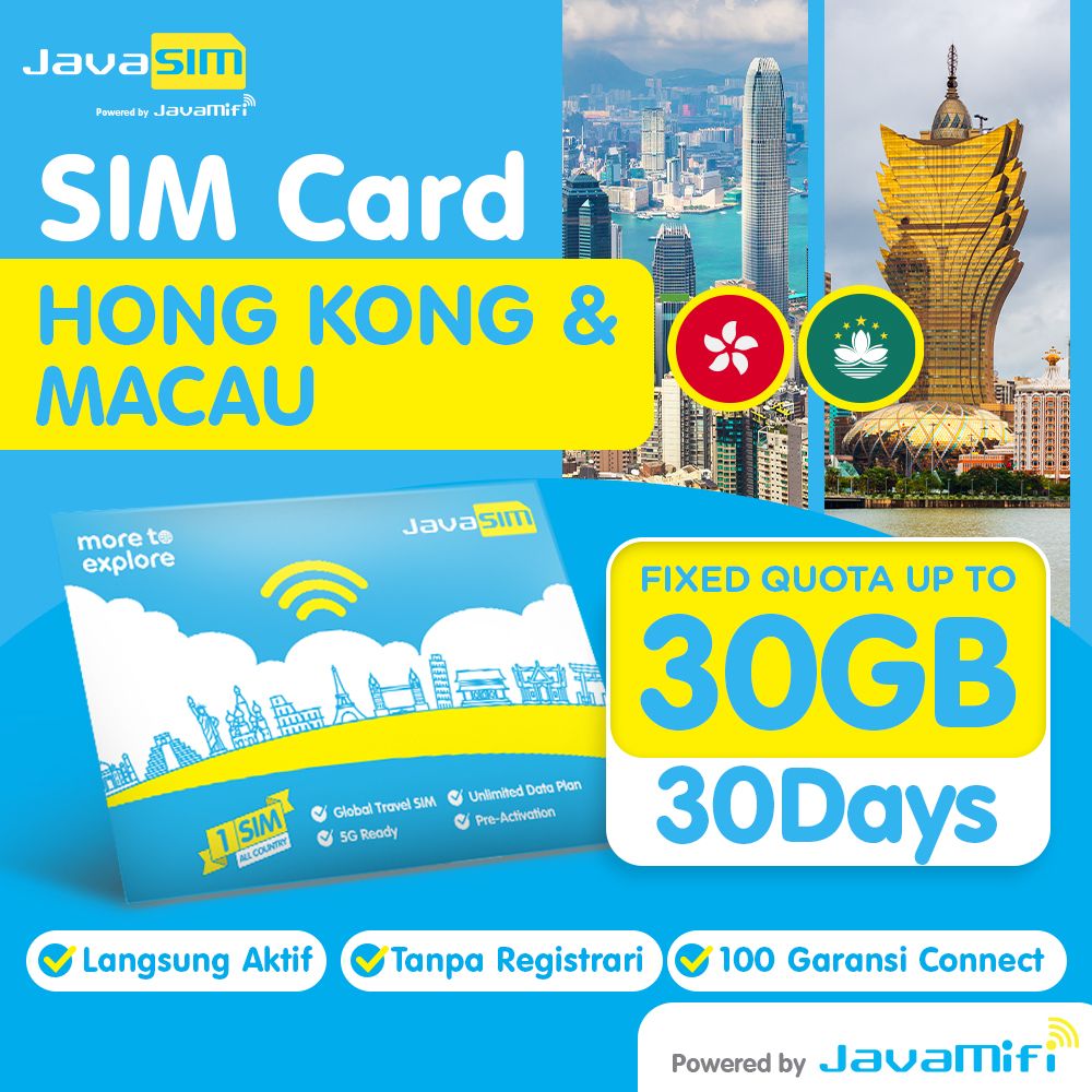 SIM card Hongkong Macau Quota Plan