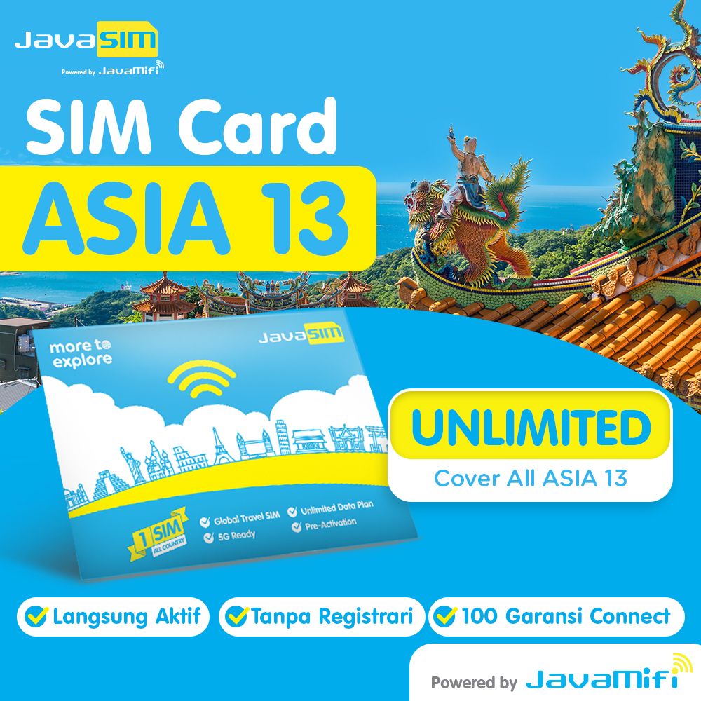 SIM Card ASIA 13 Unlimited