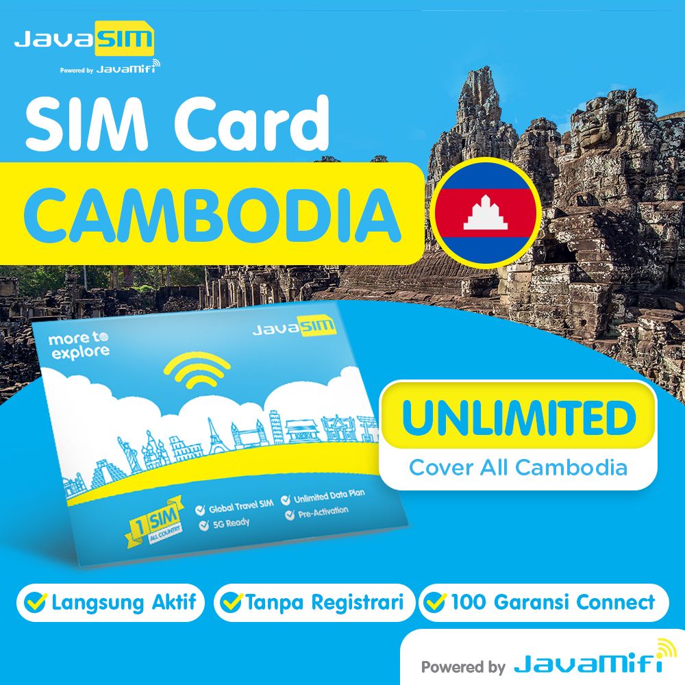 SIM card Cambodia Unlimited