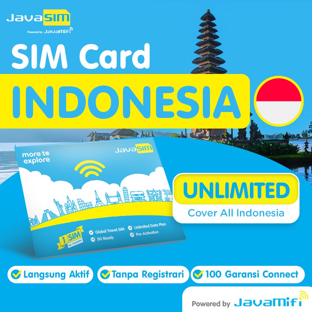 SIM card Indonesia Unlimited