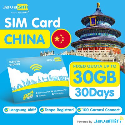 SIM card China Quota Plan