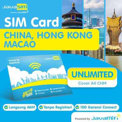 SIM card China Hongkong Macau Unlimited
