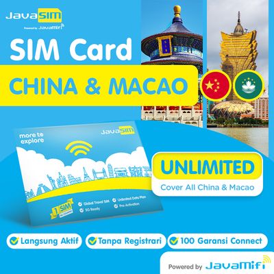 SIM card China Macau Unlimited