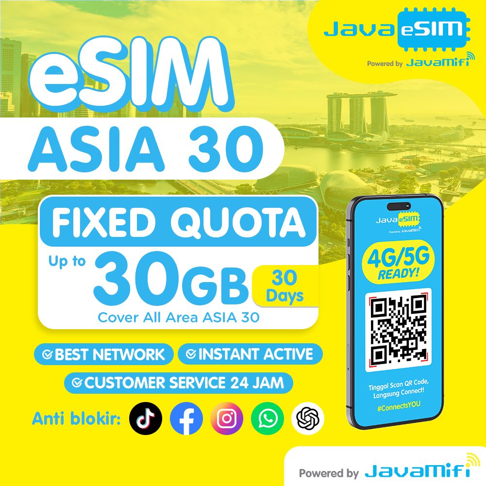eSIM Asia 30 Quota Plan