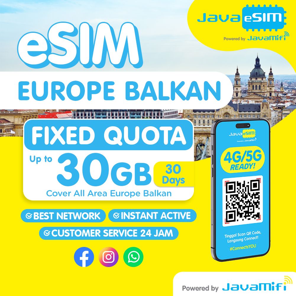 eSIM Europe Balkan Quota Plan