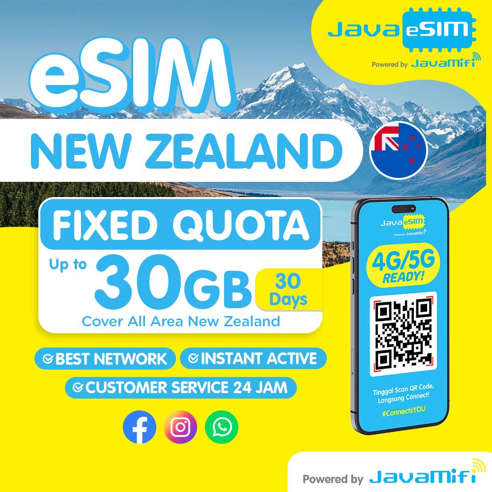 eSIM New Zealand Quota Plan