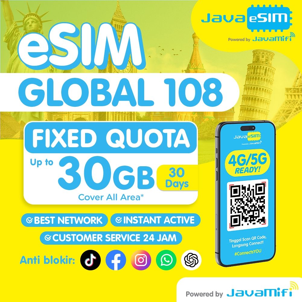 eSIM Global 108 Quota Plan