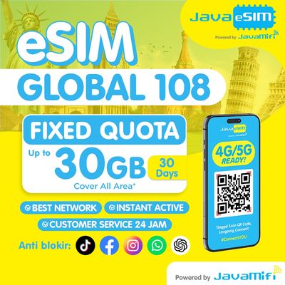 eSIM Global 108 Quota Plan