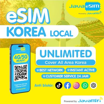 Travel eSIM Korea | Javaesim LOCAL