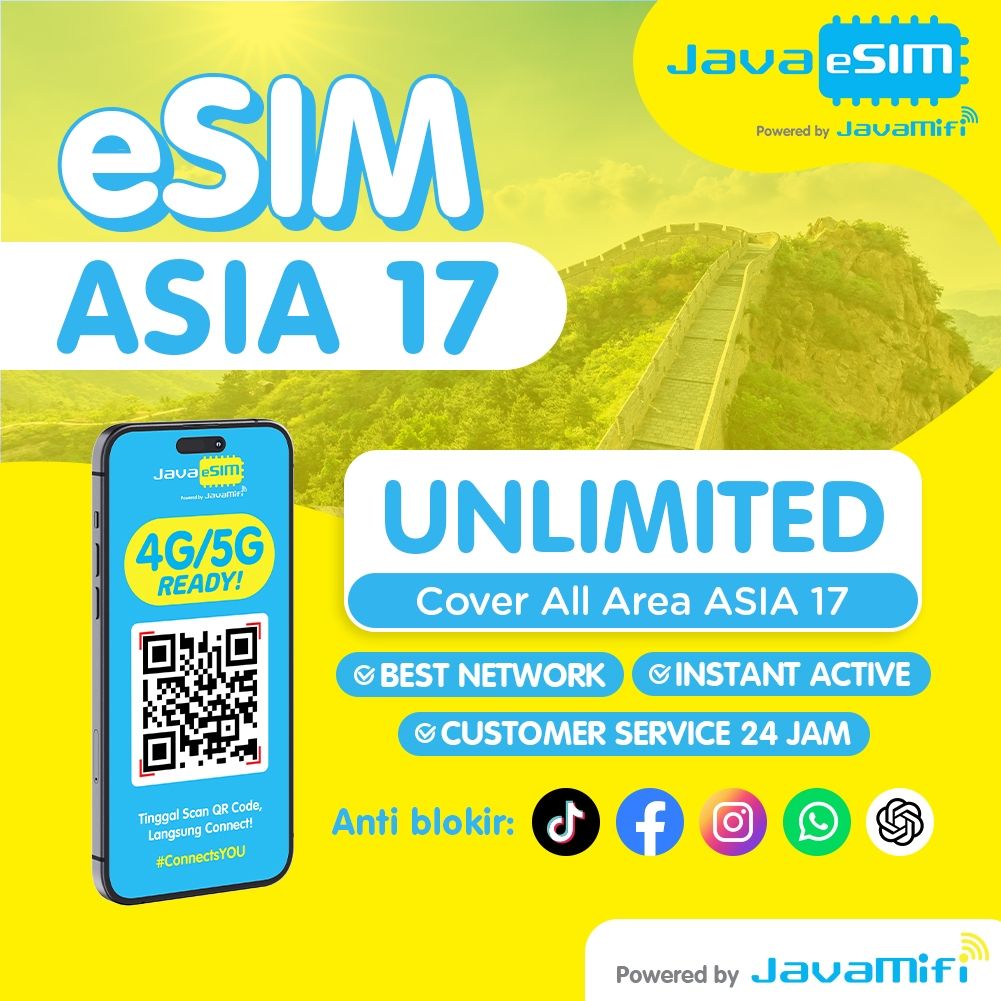 eSIM Asia 17 Countries Unlimited