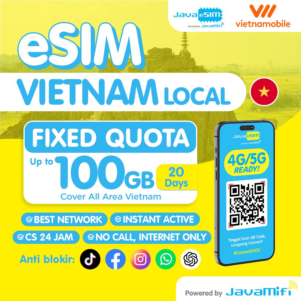 eSIM  Vietnam LOCAL by Vietnamobile