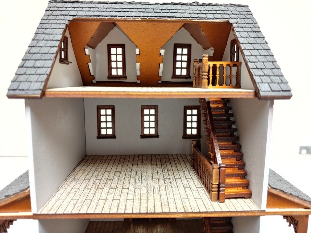 Southern Country Cottage 1:48 Scale