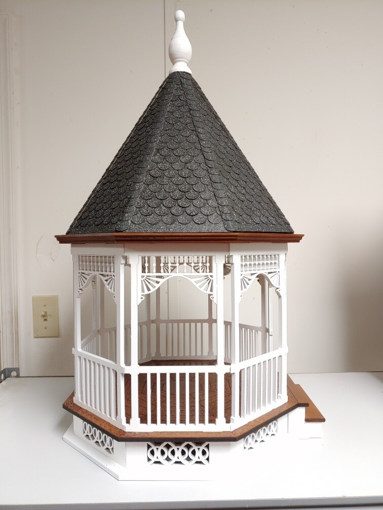 Large Victorian Gazebo 1:12 scale
