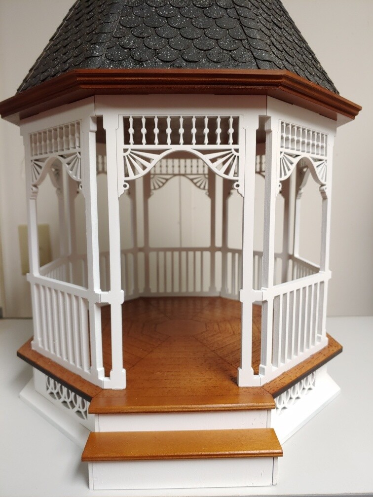 Large Victorian Gazebo 1:12 scale