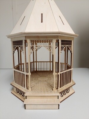 Large Victorian Gazebo 1:24 scale