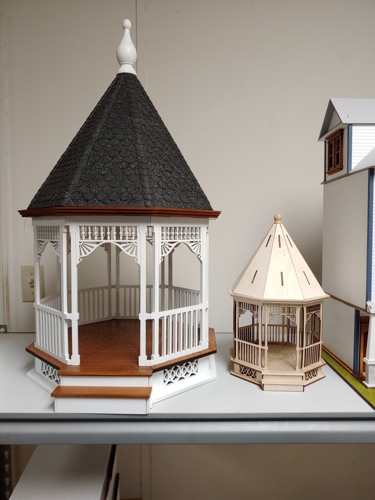 Large Victorian Gazebo 1:24 scale