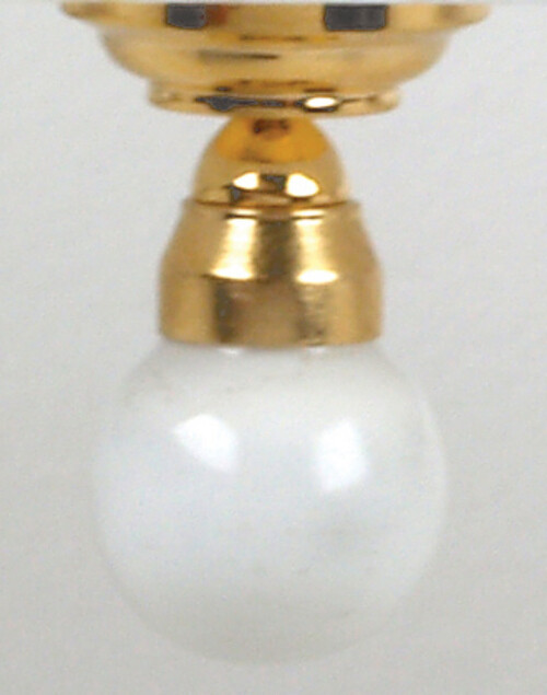 1/2in REMOVE GLOBE CEILING LAMP