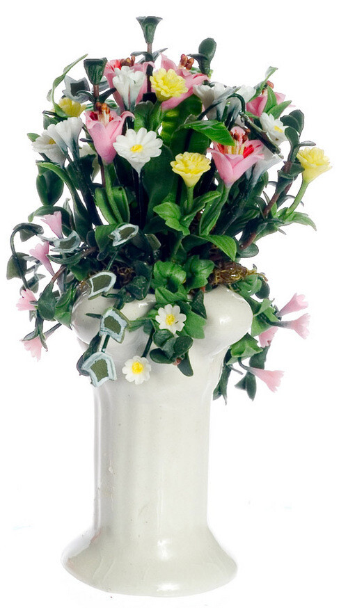 PK/WH FLOWERS/WH.PEDESTAL 1:12 SCALE