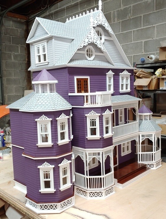 Ashley Gothic Victorian Generation 2 Dollhouse 1:12 scale kit