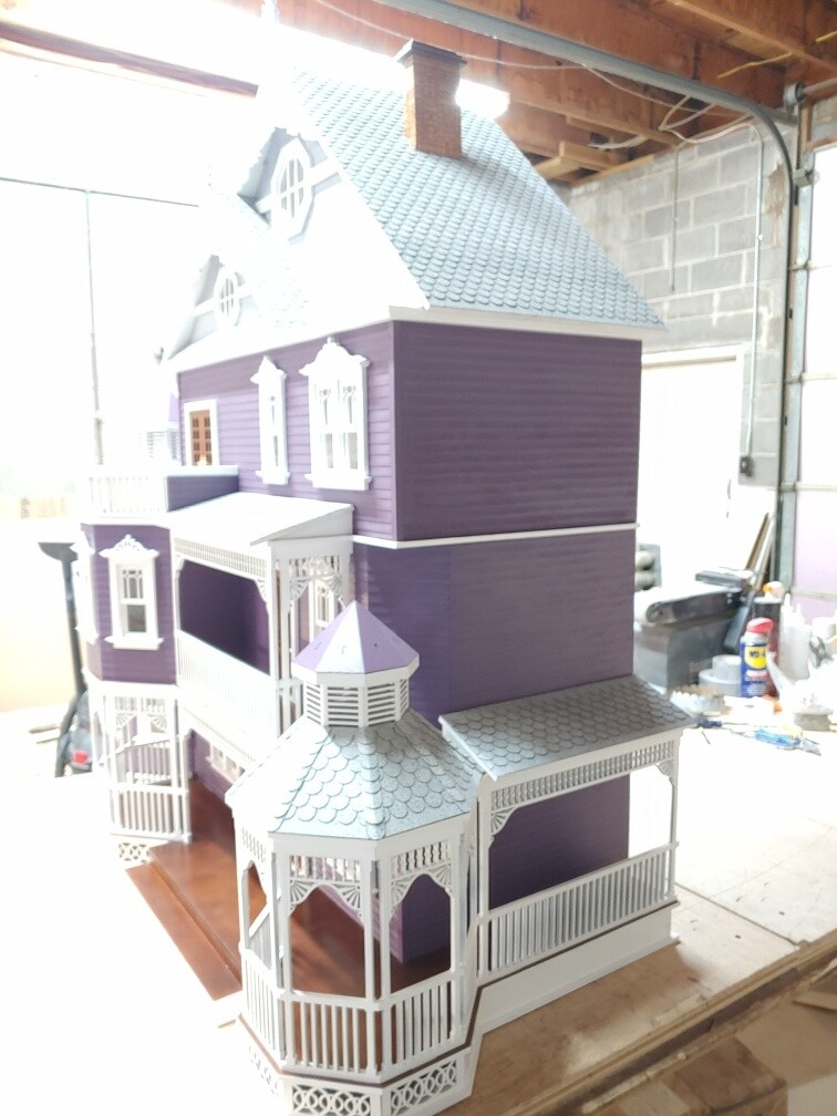 Ashley Gothic Victorian Generation 2 Dollhouse 1:12 scale kit