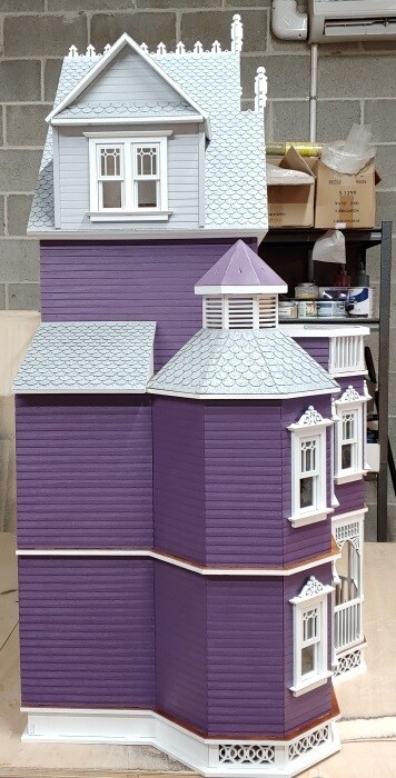 Ashley Gothic Victorian Generation 2 Dollhouse 1:12 scale kit