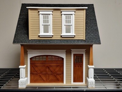 Craftsman one car garage/workshop 1:12 scale