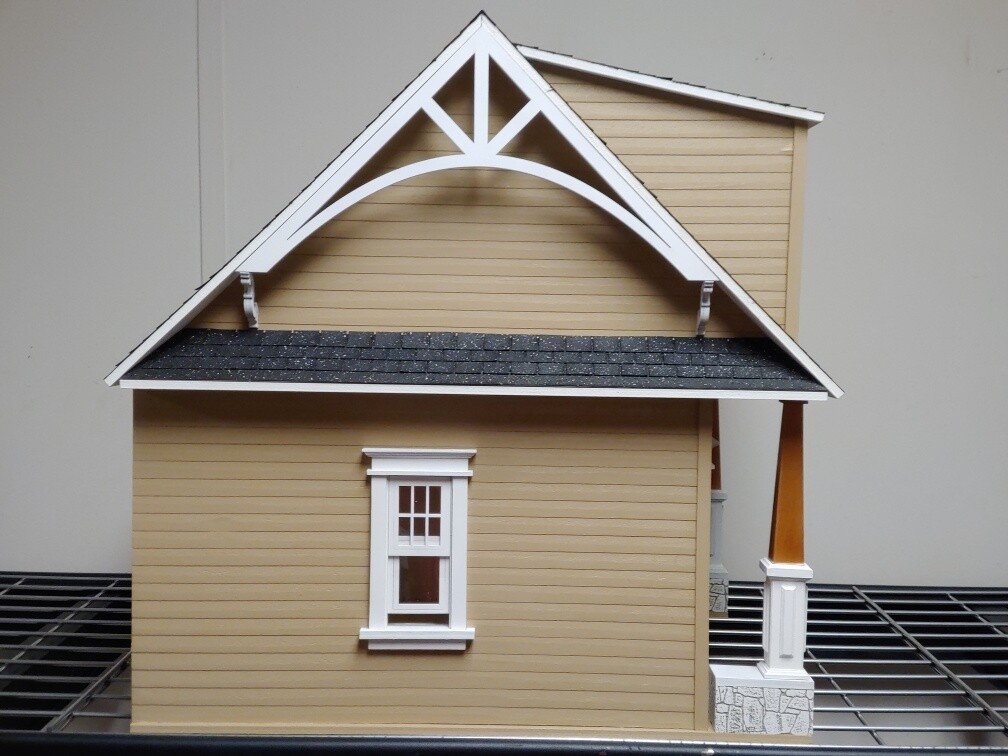 Craftsman one car garage/workshop 1:12 scale