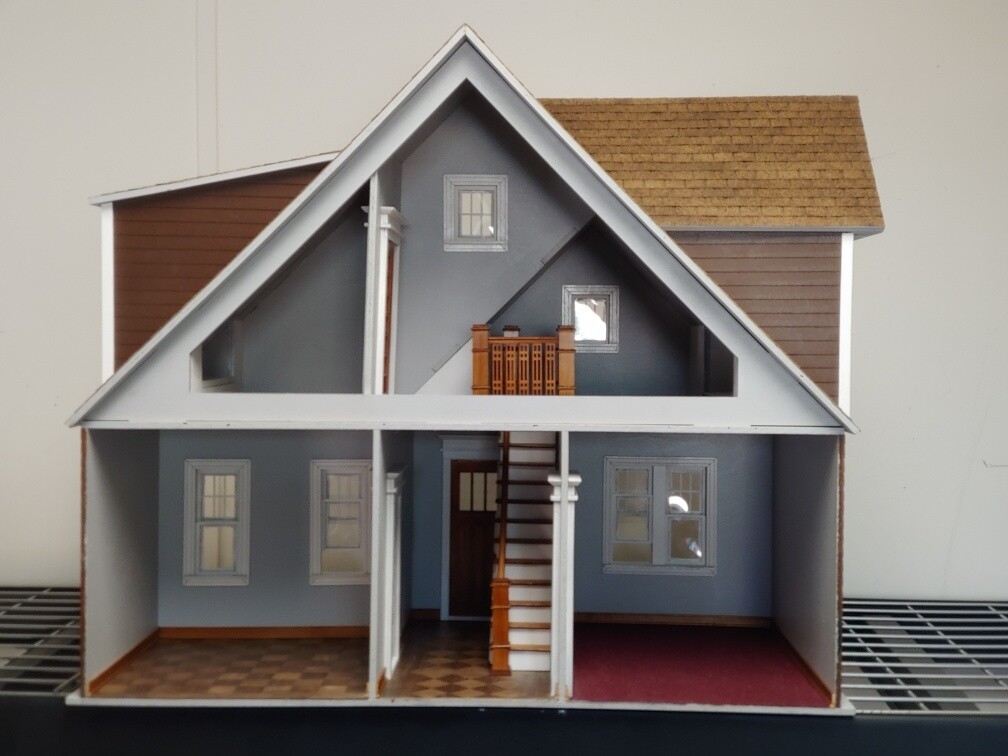 Clarkson Craftsman Cottage Dollhouse 1:12 scale