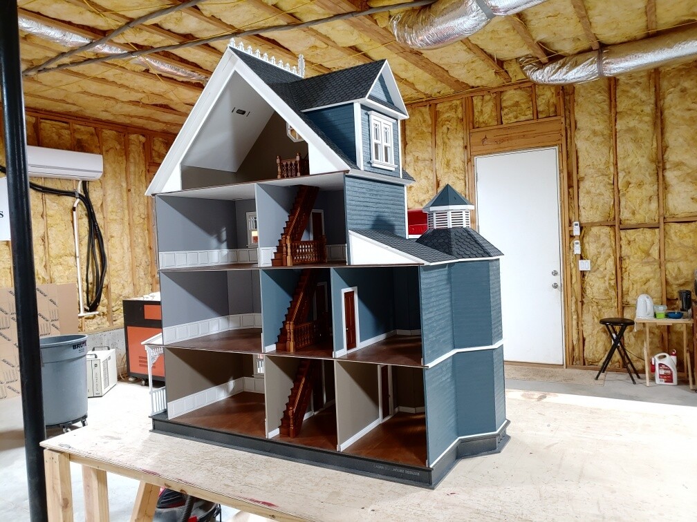 Ashley Gothic Victorian Generation 2 Dollhouse 1:12 scale kit