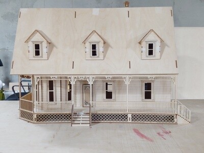 Alisha Country Railroad house 1:24 G scale