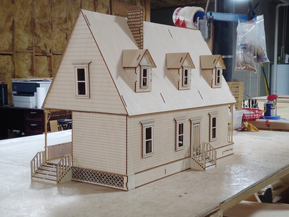 Alisha Country Railroad house 1:24 G scale