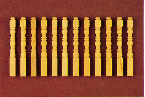 BALUSTERS/SET/12/ 1:12