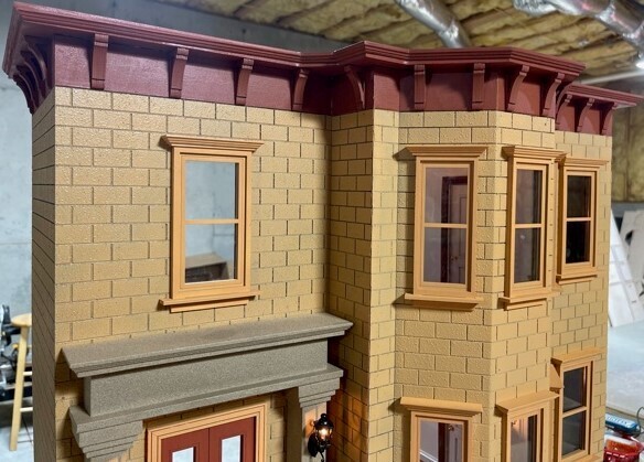 Park Ave. Grand Mansion 1:12 scale Dollhouse Kit