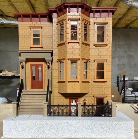 Park Ave. Grand Mansion 1:12 scale Dollhouse Kit