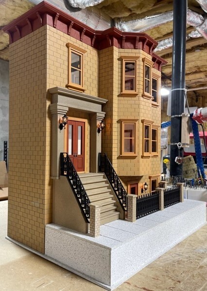 Park Ave. Grand Mansion 1:12 scale Dollhouse Kit