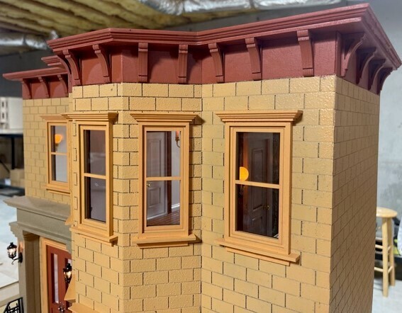 Park Ave. Grand Mansion 1:12 scale Dollhouse Kit