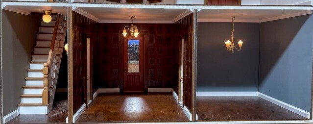 Park Ave. Grand Mansion 1:12 scale Dollhouse Kit