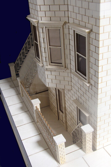 Park Ave. Grand Mansion 1:12 scale Dollhouse Kit