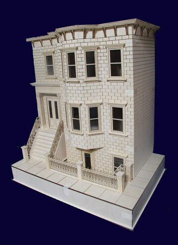 Park Ave. Grand Mansion 1:12 scale Dollhouse Kit